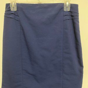 Blue Pencil Skirt